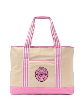 Victorias Secret Canvas Tote Bag NWT